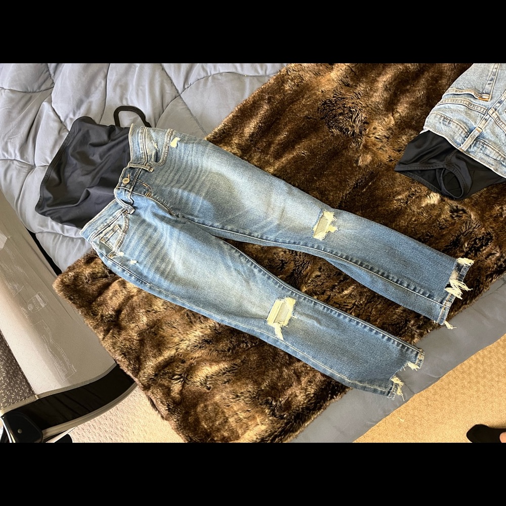 Abercrombie and Fitch maternity jeans